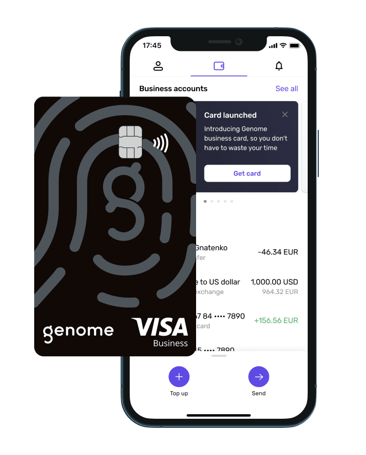 Vervollständigen Sie Ihr Erlebnis mit Firmenkarten