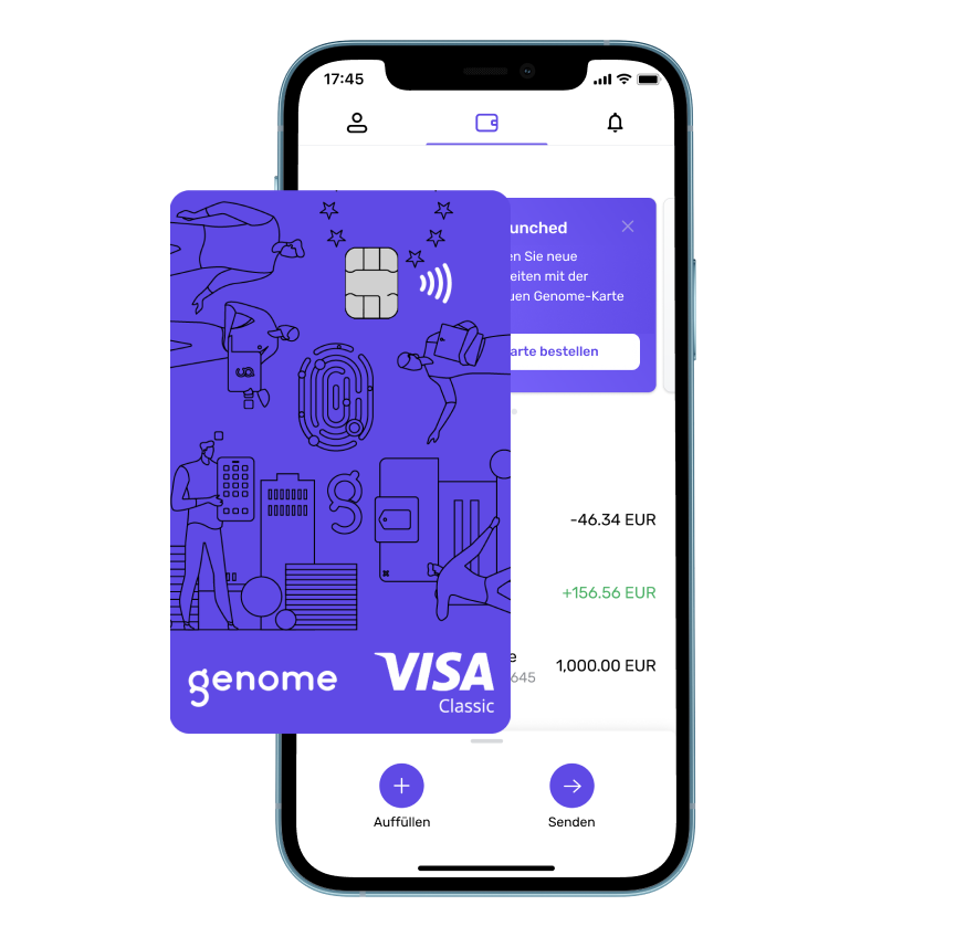 Physische Debitkarte