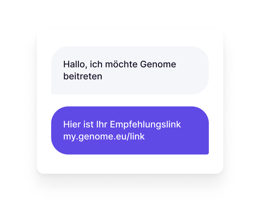 Genome Empfehlungslink