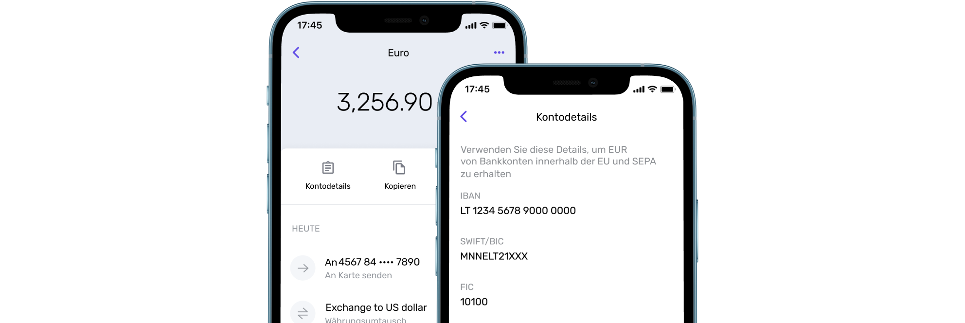Holen Sie sich bei Genome ein separates IBAN-Privatkonto