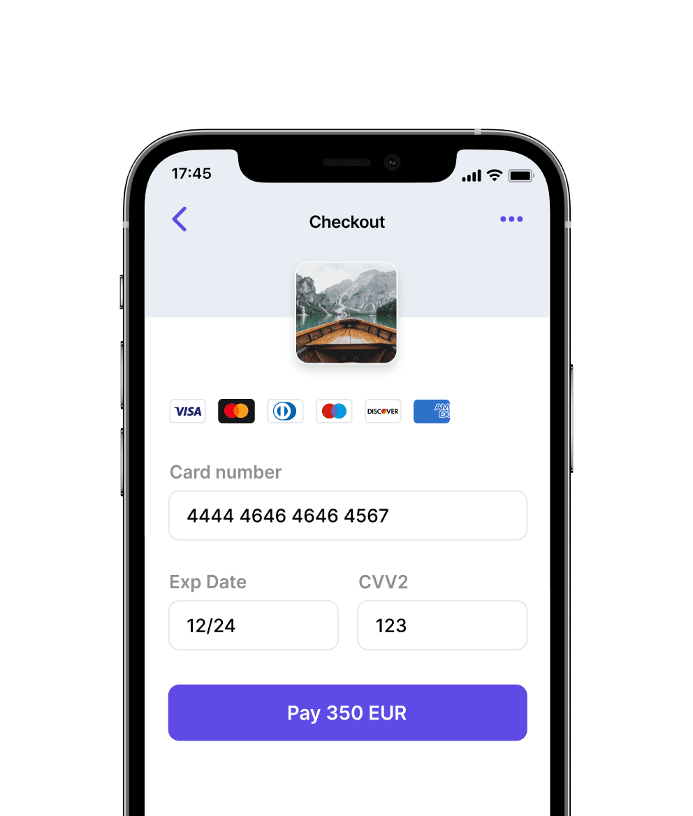 Let your customers pay via your app exclusively
