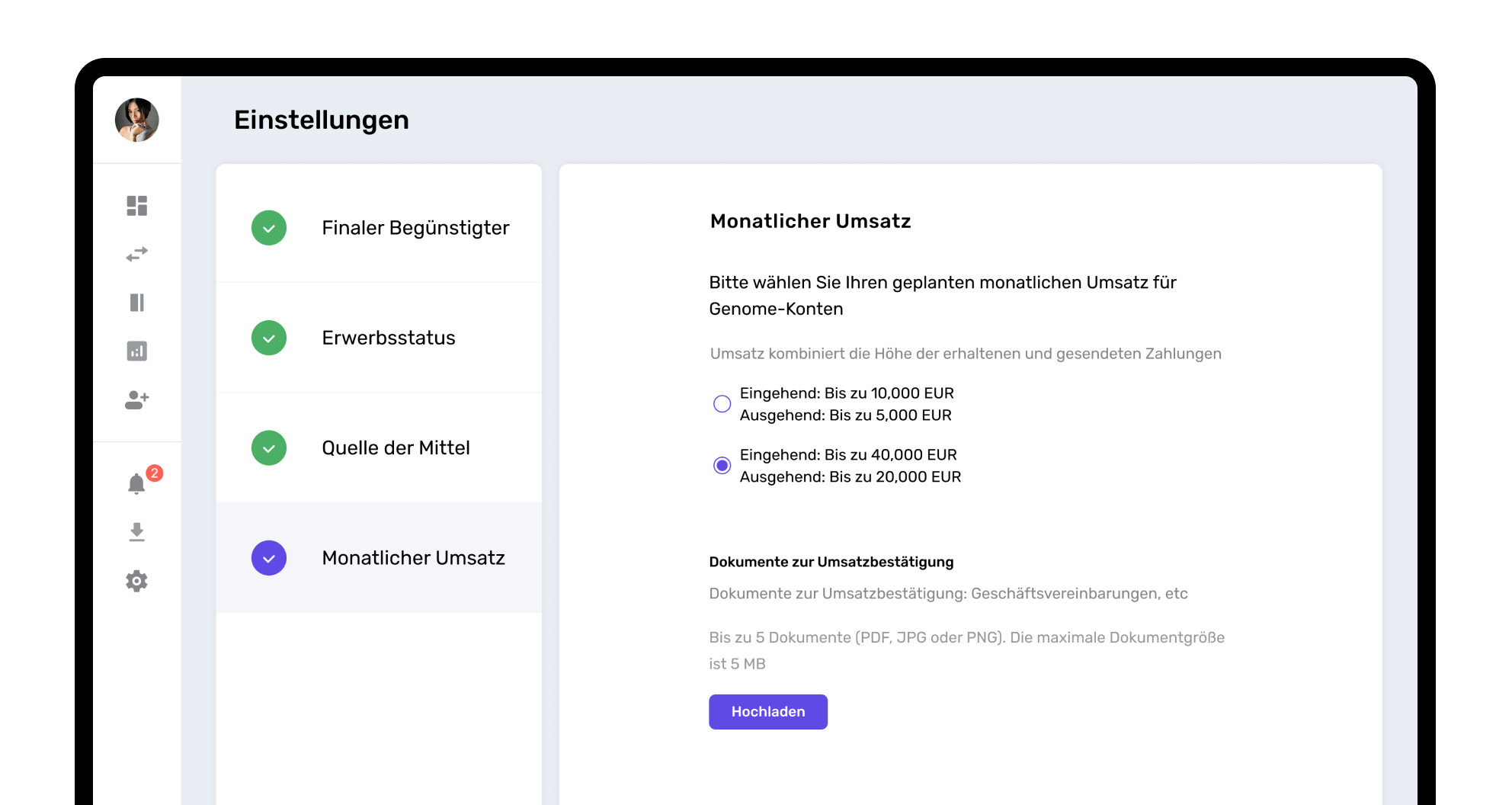 So erhöhen Sie Ihre Überweisungslimits