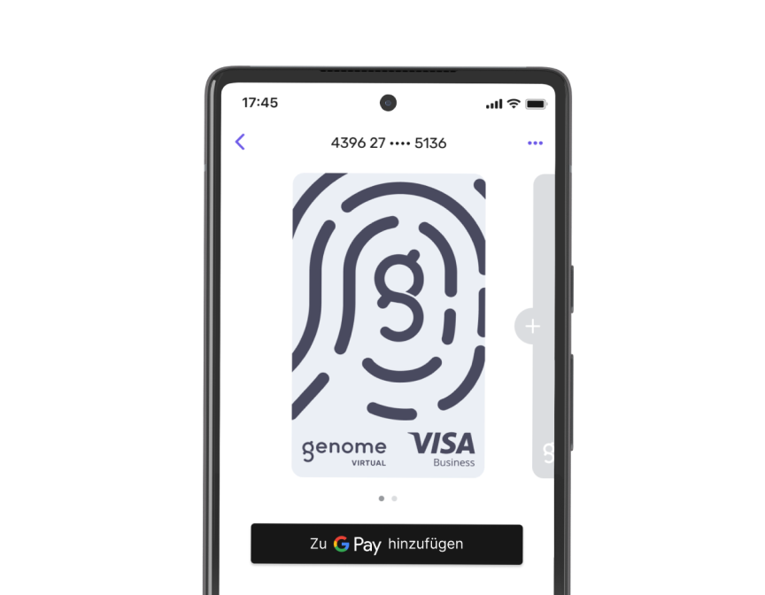 Wählen Sie eine virtuelle Debitkarte