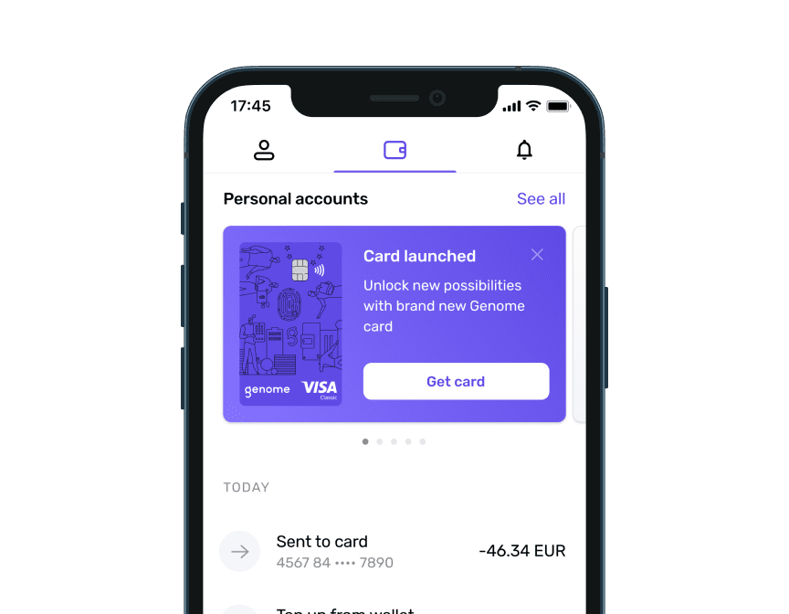 Log into your account