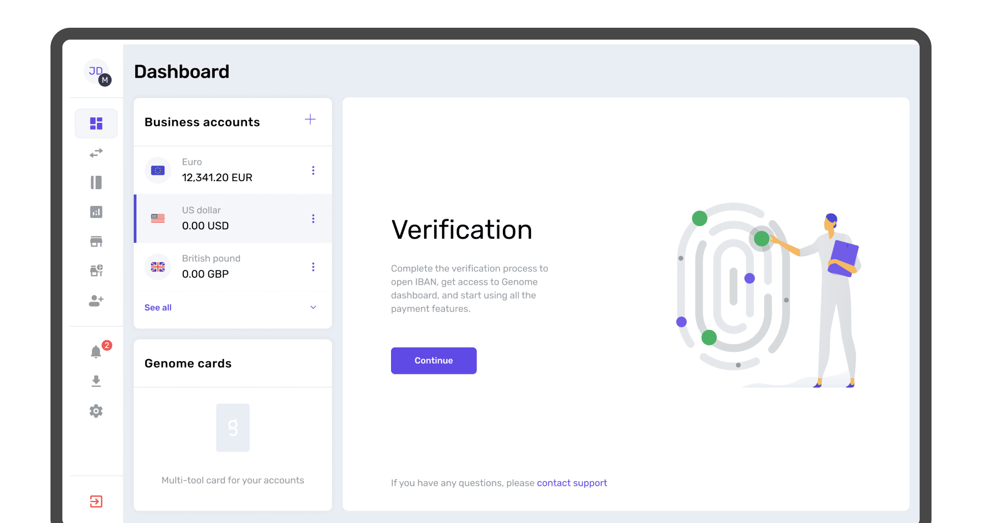 Besteht sichere Verifizierung und Unternehmens-KYC