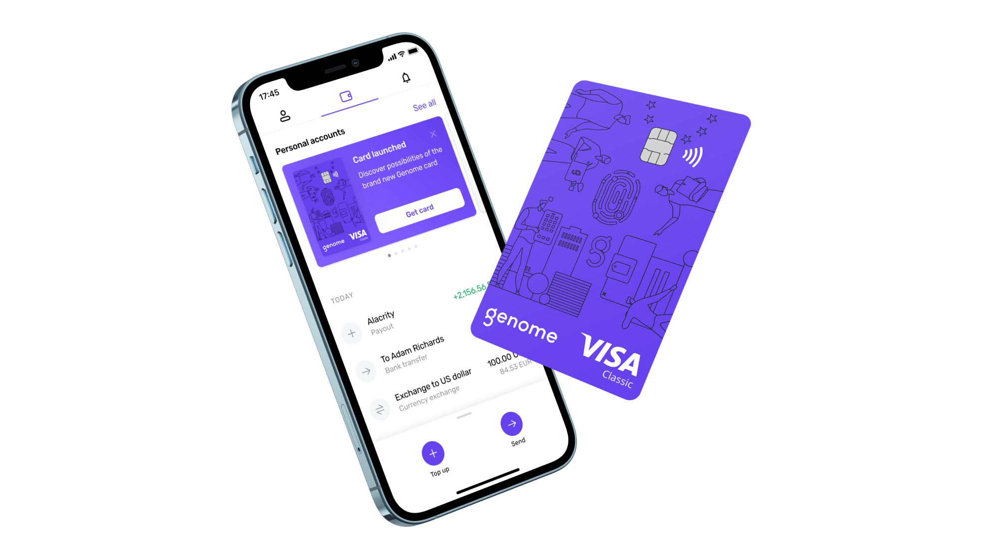 Genome personal physical card