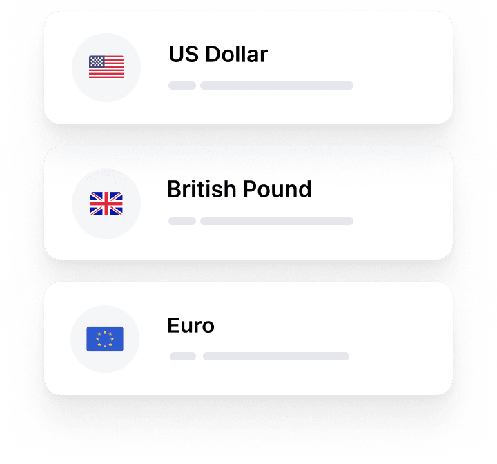 Multi-currency account