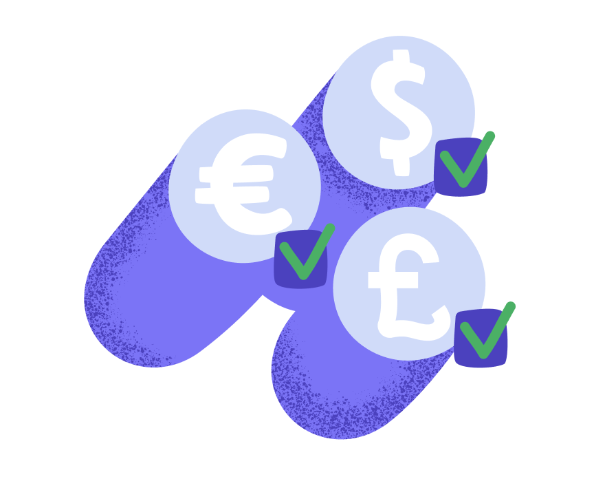 Nutzen Sie bevorzugte Währungen in Ihrem Geschäftskonto